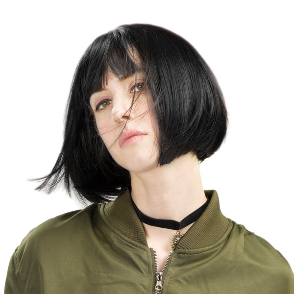 10 Inch Yaki Bob Wigs Human Hair Short Bob Human Hair Wigs for Black Women HD Lace Glueless Ready to Go Blunt Cut Bob Wig 180 Density